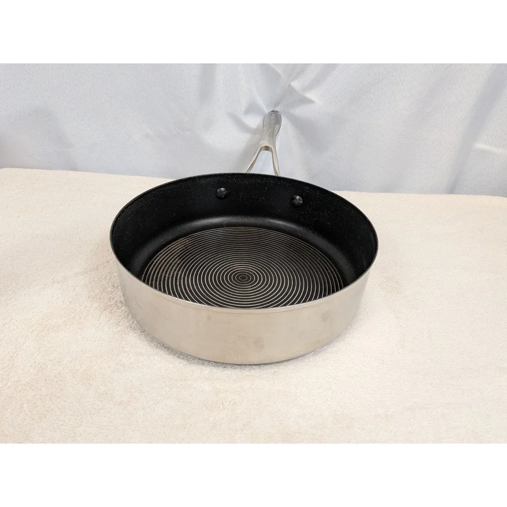 Circulon Stainless Steel 3 Qt Sauté‎ Pan Deep Skillet Induction Nonstick 2.8L